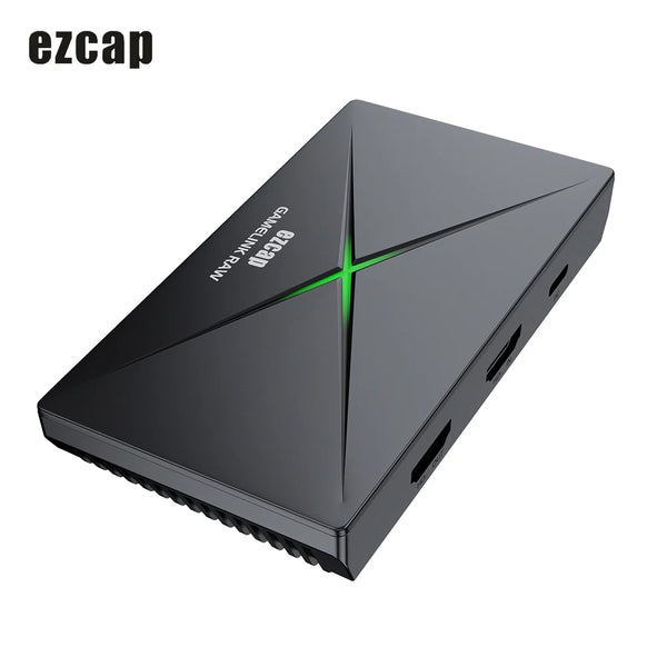 Ezcap333 4k vídeo captura cartão sb3.0, jogo ao vivo streaming, até 1080p120 ou 2160p30 com linha de microfone