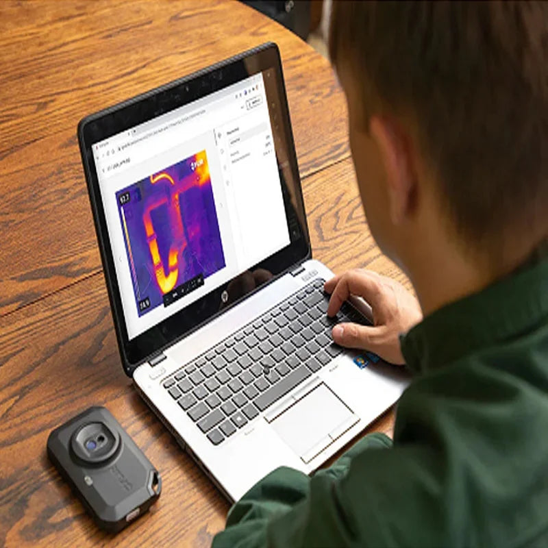 FLIR C5 Wi-Fi Infravermelho Thermal Imager, Função De Conexão De Nuvem, Tamanho De Bolso, Sensor De Calor IR, 160x120