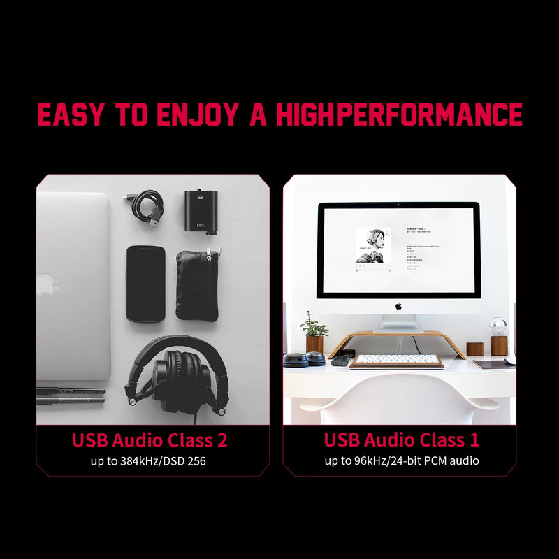 FiiO-K3 Amplificador De Auscultadores, DSD USB DAC para PC,DSD256 Suporte COAXIAL, ÓTICO, BALANÇO DE 2.5, Novo