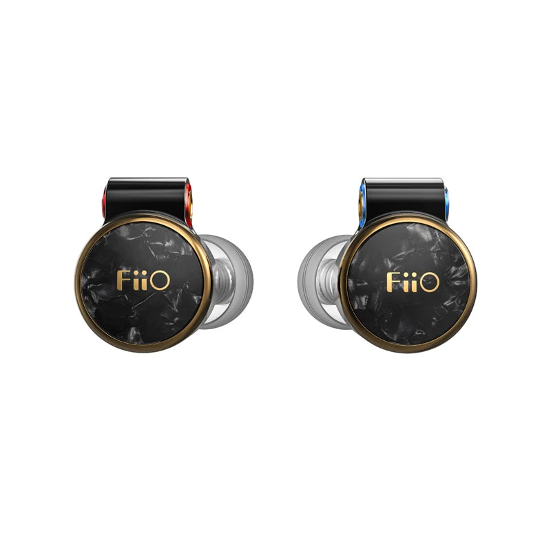 Fiio fd3/fd3 pro 1dd in-ear fones de ouvido 12mm dlc wired hi-res destacável mmcx cobre monocristalino de alta pureza sem microfone