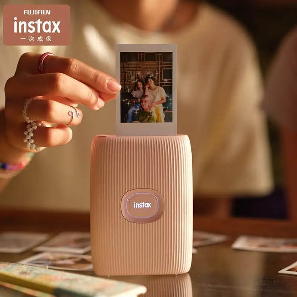 Fujifilm-Impressora Instax Mini Link 2 Câmera Fotográfica, Aplicativo Smart Phone, Máquina de filme, Novo