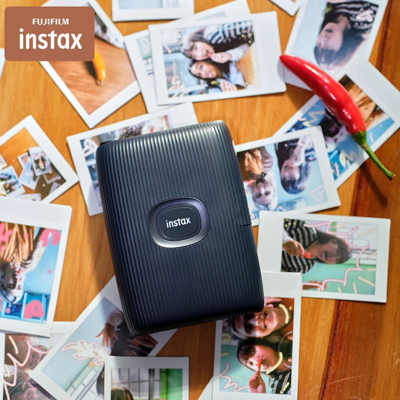 Fujifilm-Impressora Instax Mini Link 2 Câmera Fotográfica, Aplicativo Smart Phone, Máquina de filme, Novo