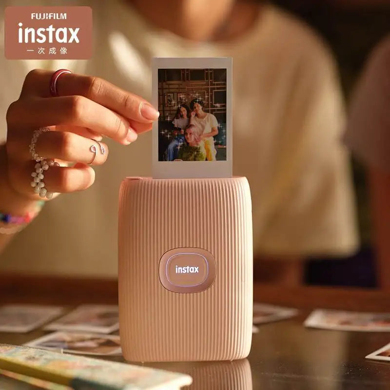 Fujifilm-Impressora Instax Mini Link 2 Câmera Fotográfica, Aplicativo Smart Phone, Máquina de filme, Novo