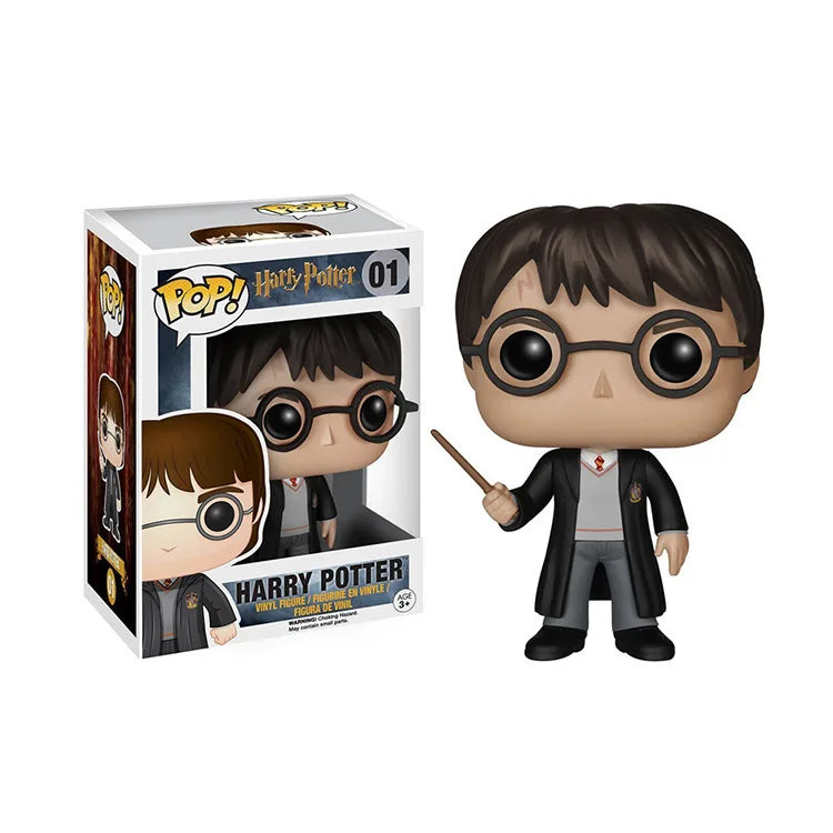 Funko POP-Modelo de Brinquedos para Presentes, Hermione, Rony Weasley, Malfoy, Dumbledore, Snape Tonks, Belatriz, Gemendo, Murta, Nick Luna, Lovegood