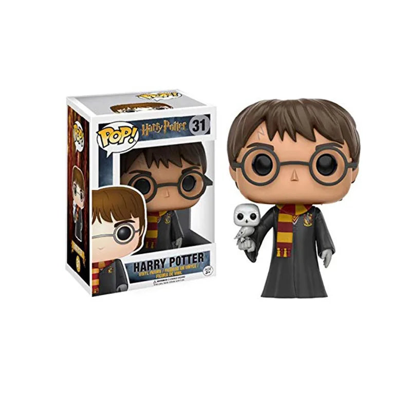 Funko POP-Modelo de Brinquedos para Presentes, Hermione, Rony Weasley, Malfoy, Dumbledore, Snape Tonks, Belatriz, Gemendo, Murta, Nick Luna, Lovegood