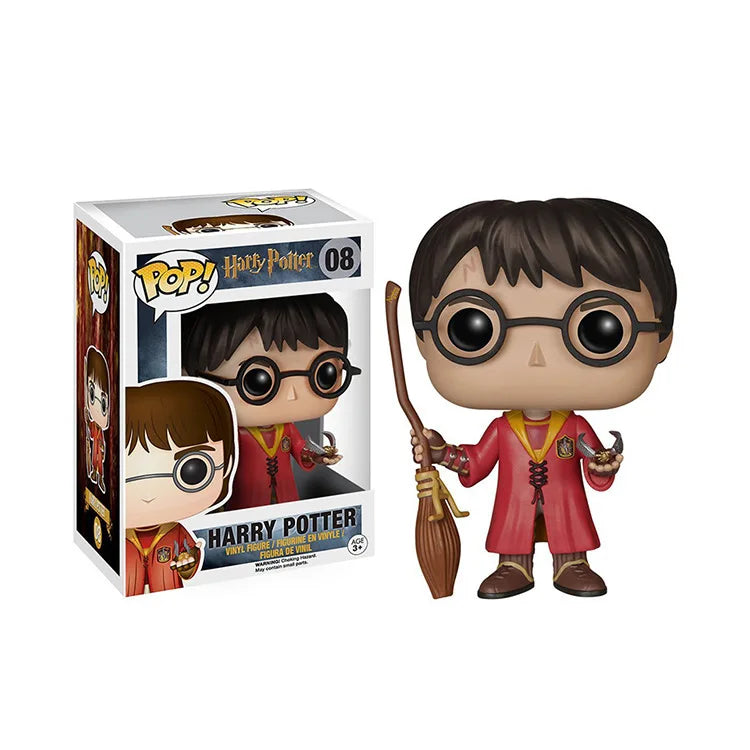 Funko POP-Modelo de Brinquedos para Presentes, Hermione, Rony Weasley, Malfoy, Dumbledore, Snape Tonks, Belatriz, Gemendo, Murta, Nick Luna, Lovegood