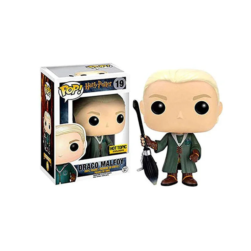 Funko POP-Modelo de Brinquedos para Presentes, Hermione, Rony Weasley, Malfoy, Dumbledore, Snape Tonks, Belatriz, Gemendo, Murta, Nick Luna, Lovegood