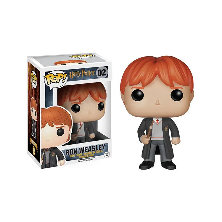 Funko POP-Modelo de Brinquedos para Presentes, Hermione, Rony Weasley, Malfoy, Dumbledore, Snape Tonks, Belatriz, Gemendo, Murta, Nick Luna, Lovegood