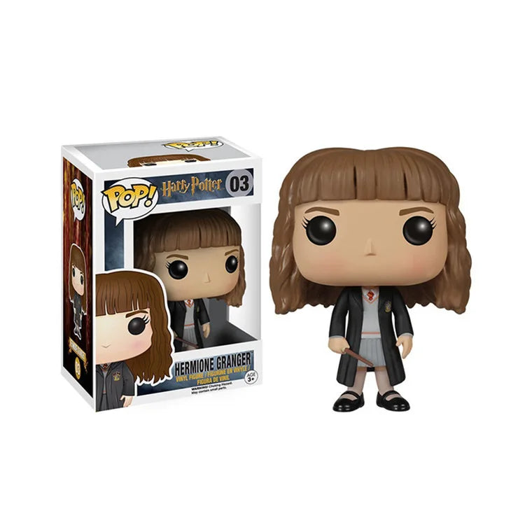Funko POP-Modelo de Brinquedos para Presentes, Hermione, Rony Weasley, Malfoy, Dumbledore, Snape Tonks, Belatriz, Gemendo, Murta, Nick Luna, Lovegood