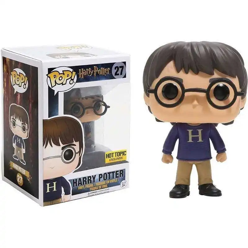 Funko POP-Modelo de Brinquedos para Presentes, Hermione, Rony Weasley, Malfoy, Dumbledore, Snape Tonks, Belatriz, Gemendo, Murta, Nick Luna, Lovegood