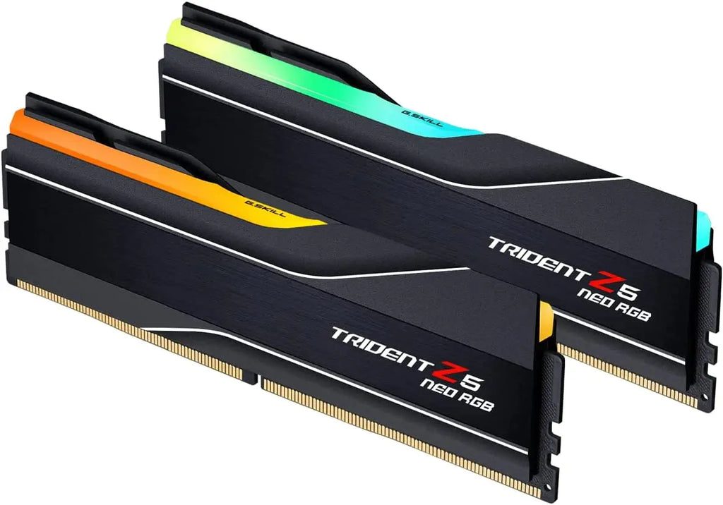 G. Habilidade-Trident Z5 NEO RGB Desktop Memory, AMD Expo, 2x16GB, 2x32GB, 2x24 GB Ram, SDRAM de 288 pinos, DDR5 6000MHz, Dual Channel