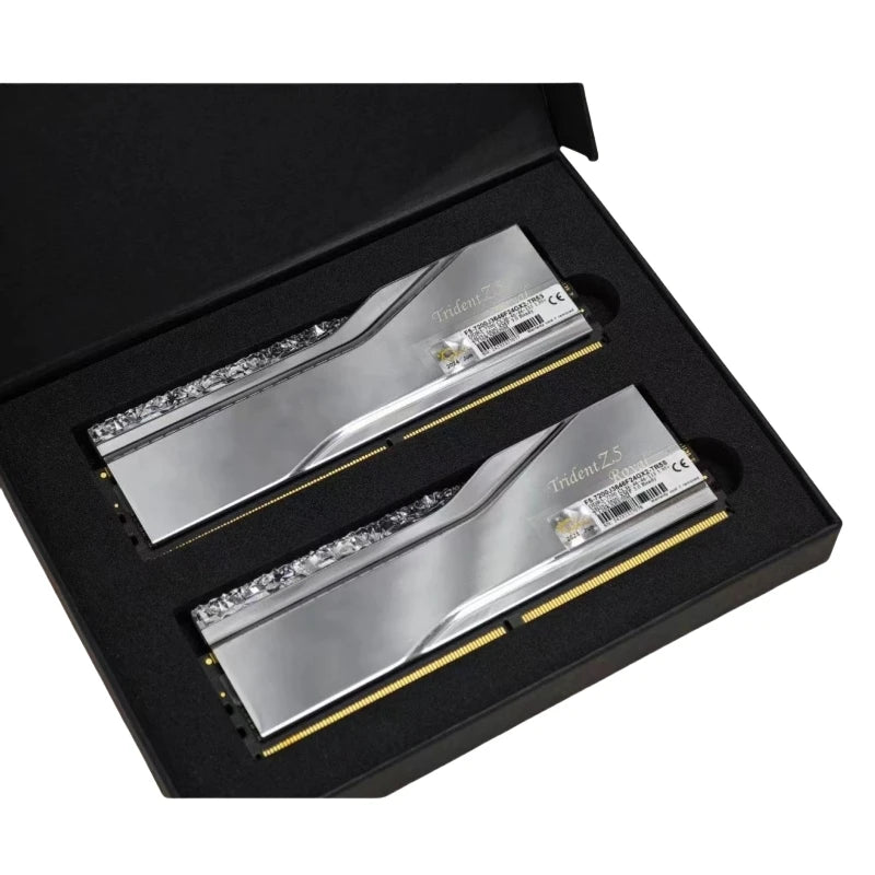 G.Skill Trident Z5 Royal DDR5 Series 2x16GB / 2x24GB 6400MHz 7200MHz 8000MHz 8400MHz 288 pinos 1.4V Memória de desktop de canal duplo