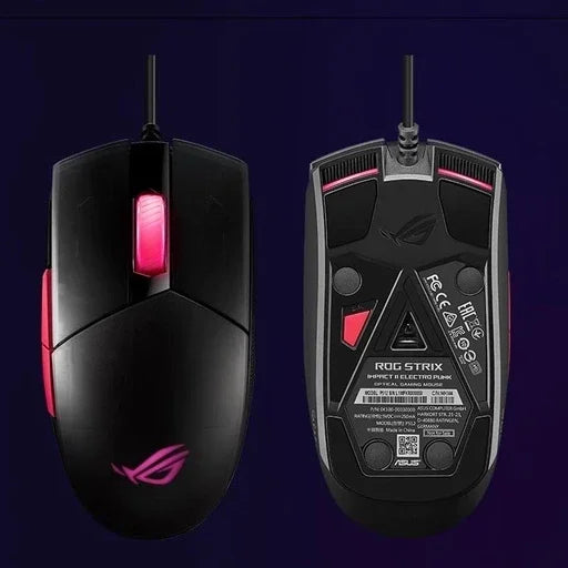 Gamer Deluxe Asus Rog Strix Impact Ii Electro Punk Gaming Mouse Ambidestro Ergon Ômico Rgb Mouse Óptico 6200 Dpi Asus Store Oficial Pc Gamer Ergonomico Sem Fio Gaming Setup Acessorios Para Notebook Gadgets Computador