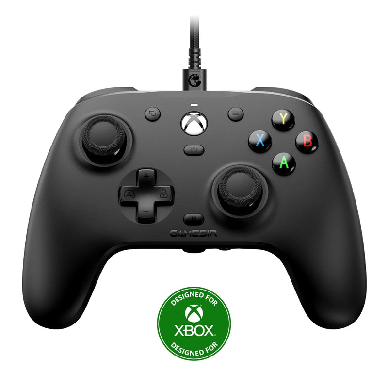 Gamesir-controlador com fio g7 se, gamepad para xbox série x, série s, xbox um, com efeito hall, joystick e gatilho