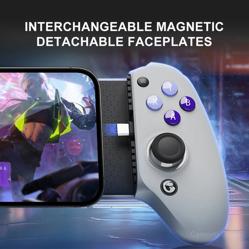 Gamesir g8 galáxia gamepad, android, pc, telefone móvel, controlador de jogo, tipo c para iphone 15, console, grau, preciso e durável