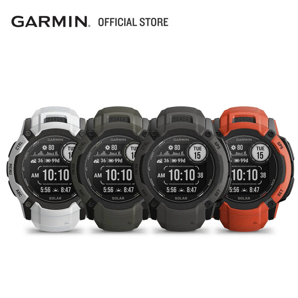 Garmin Instinct 2X Solar Smartwatch, GPS robusto, lanterna LED embutida, carregamento solar, novo