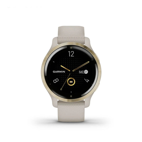 Garmin-Relógio desportivo inteligente original com ecrã táctil AMOLED, fitness, frequência cardíaca, oxigénio no sangue, corrida, natação, venu2S