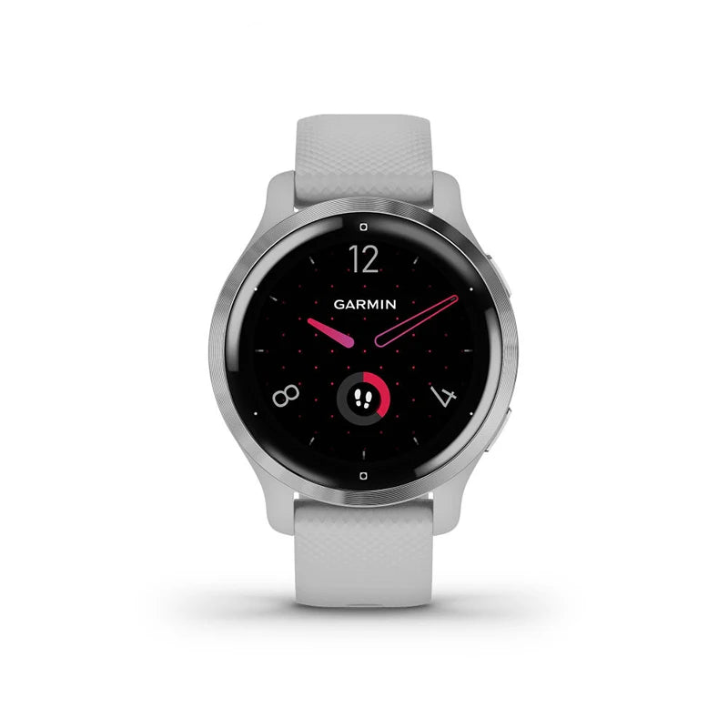 Garmin-Relógio desportivo inteligente original com ecrã táctil AMOLED, fitness, frequência cardíaca, oxigénio no sangue, corrida, natação, venu2S