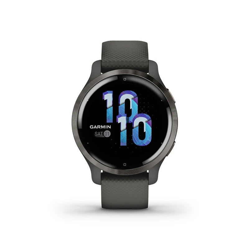 Garmin-Relógio desportivo inteligente original com ecrã táctil AMOLED, fitness, frequência cardíaca, oxigénio no sangue, corrida, natação, venu2S