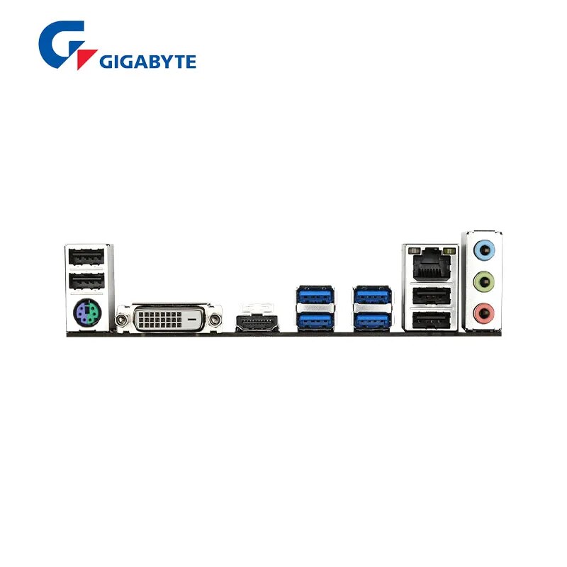 Gigabyte-Placa-mãe dobro do soquete AM4 do canal, B450M, DS3H, V2, Micro-ATX, AMD B450, DDR4, 2933MHz, M.2, USB 3.1, 128G, Novo