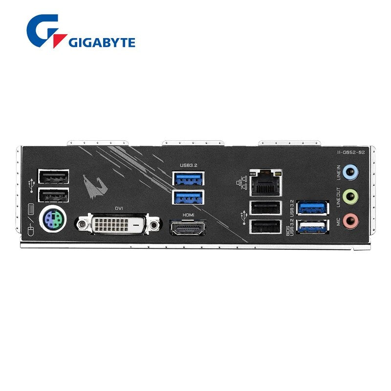 Gigabyte ga b550m aorus elite novo micro-atx amd b550 ddr4 4733 (o. c.) mhz m.2 usb3.2 128g tomada de canal duplo am4 placa-mãe