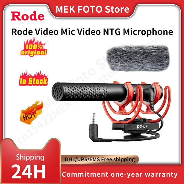 Gravação de vídeo Microfone para Canon, Nikon, Sony, DSLR, Smartphones, iPhone, IOS, Android, YouTube, NTG, Video Mic, Vídeo, Youtube, 3,5mm