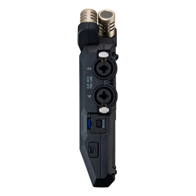 Gravador Zoom-float, 6 faixas, 32 bits, com conversores a/d duplos e 4 XLR/TRS, combo, para cineastas e podcasters