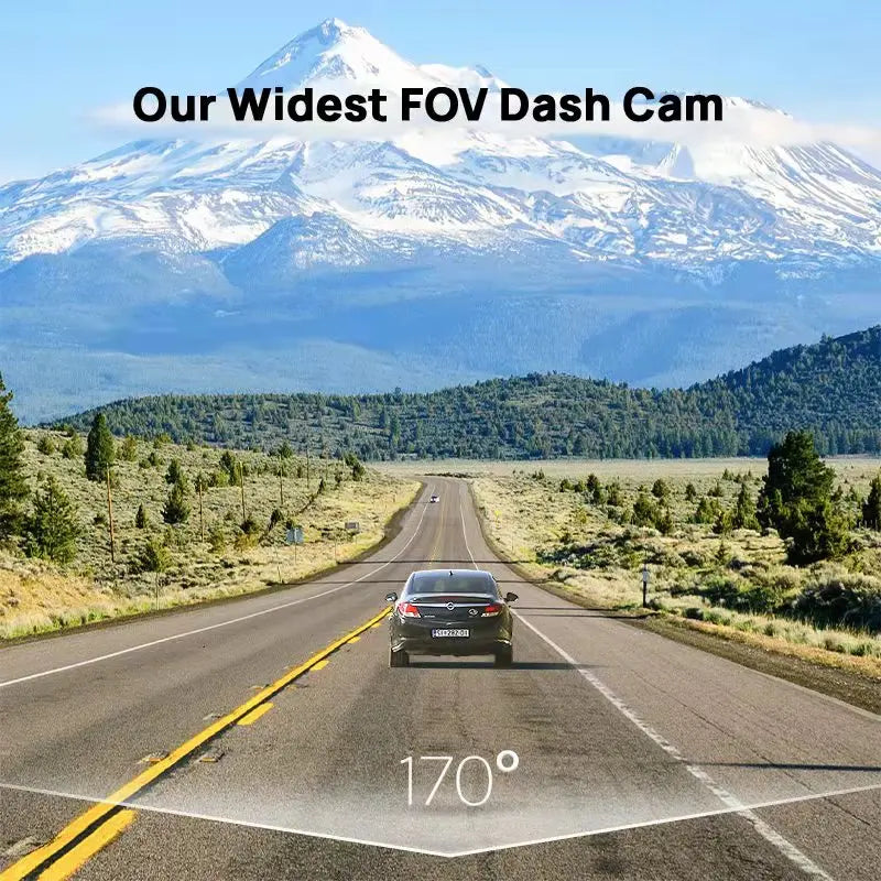 Gravador de Câmera 70mai-Car DVR Dash, M500 1944P 170FOV, GPS, ADAS, Monitor de Estacionamento 24H, eMMC, Armazenamento Embutido