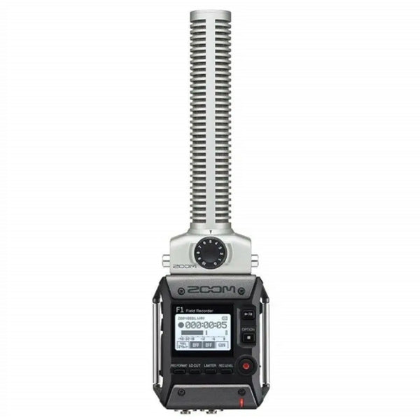 Gravador de campo de f1 + microfone de espingarda