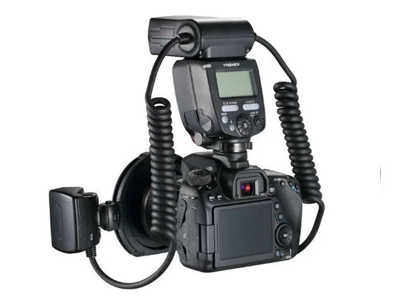 Yongnuo yn24ex E-TTL flash macro speedlite 5600k para canon eos 1dx 5d3 6d 7d 70d 80d câmeras speedlite
