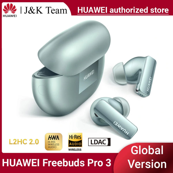 Huawei-Freebuds Pro 3 Wireless Headphones, Bluetooth, Cancelamento de Ruído Inteligente, Voz Pura, EQ Adaptativo Triplo, Ultimate Sound