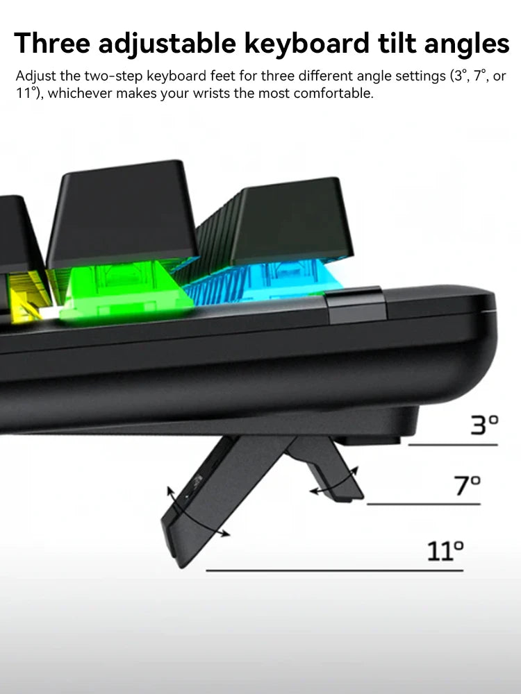 HyperX Alloy Mechanical Gaming Keyboard, Original, Vermelho-Linear, Blue-Clicky, Aqua RGB Backlighting, PC Gamer