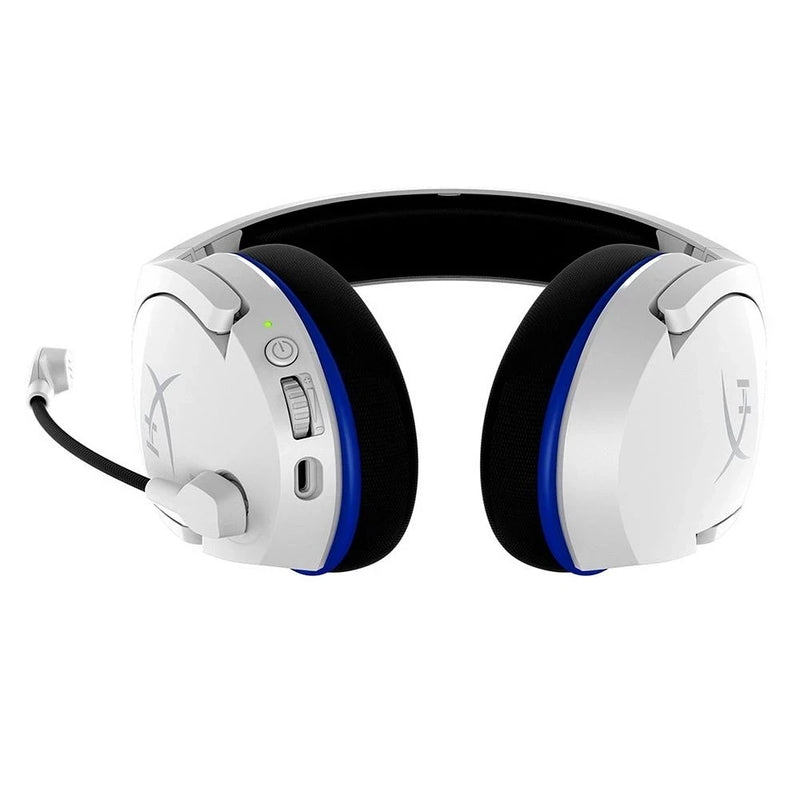 Hyperx nuvem stinger núcleo branco sem fio jogos fone de ouvido microfone de cancelamento de ruído para ps4 ps5 pc