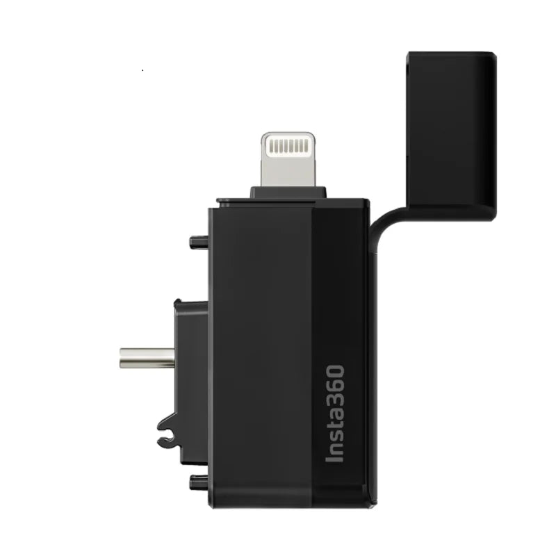 Insta 360 X3 Quick Reader, Acessórios Originais para Android e iPhone