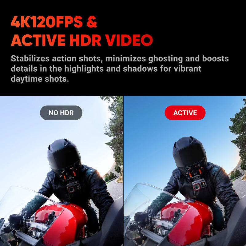 Insta360-Ace Pro Leica Action Camera, Super Low Light Performance, Estabilização à prova d'água, Flagship 1/1.3 "Sensor