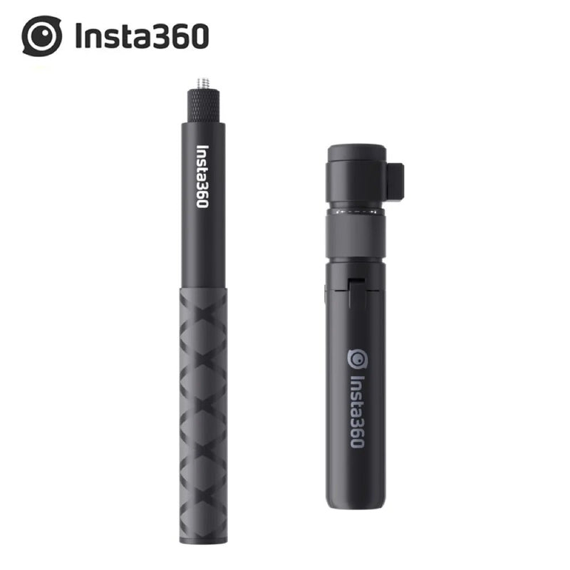 Insta360 Bullet Time Invisible Selfie Stick, acessório de liga de alumínio original, X3, ONE, X2, RS, GO 2