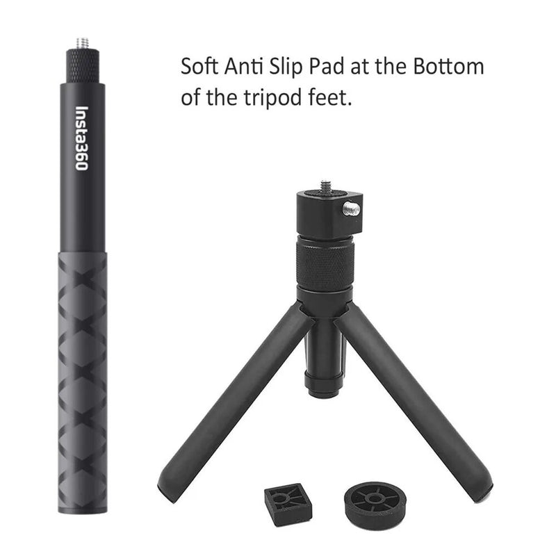 Insta360 Bullet Time Invisible Selfie Stick, acessório de liga de alumínio original, X3, ONE, X2, RS, GO 2