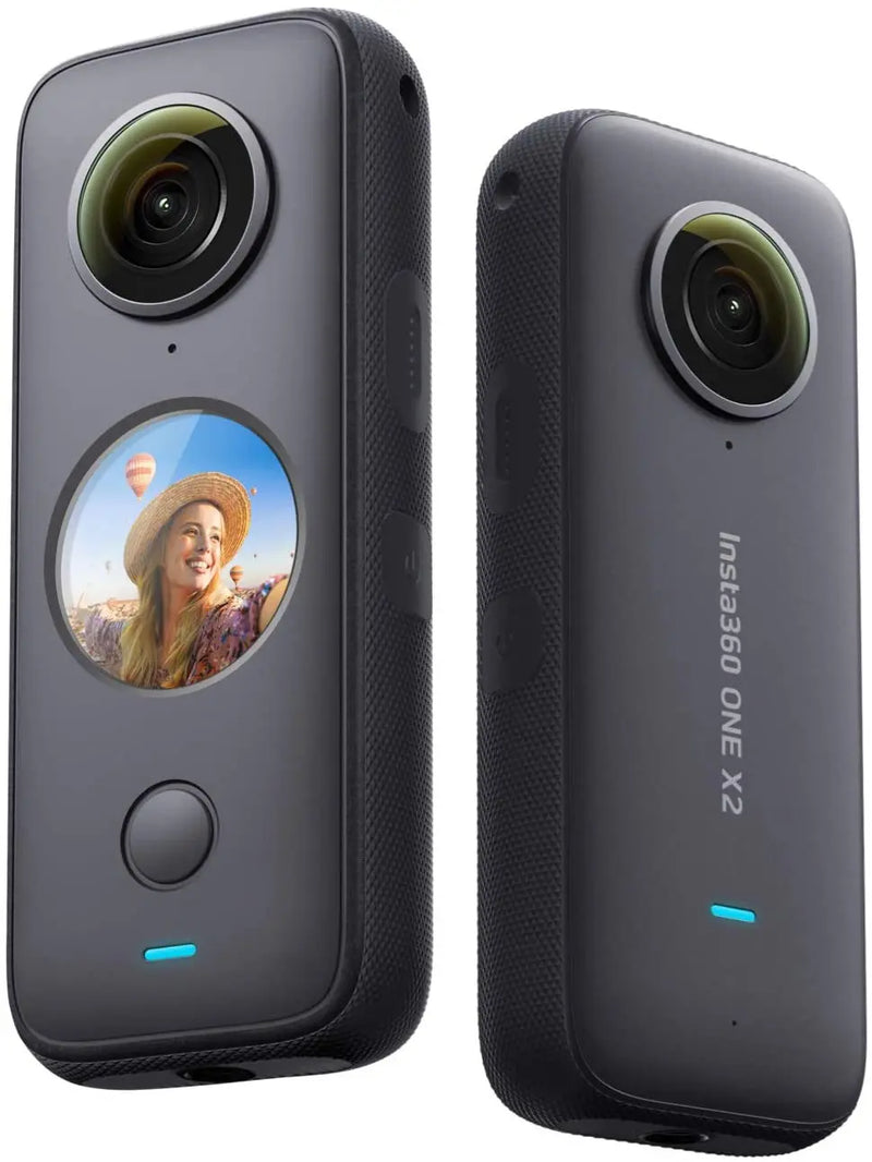 Insta360-ONE X2 Câmera de ação impermeável, estabilização, tela sensível ao toque, edição AI, transmissão ao vivo