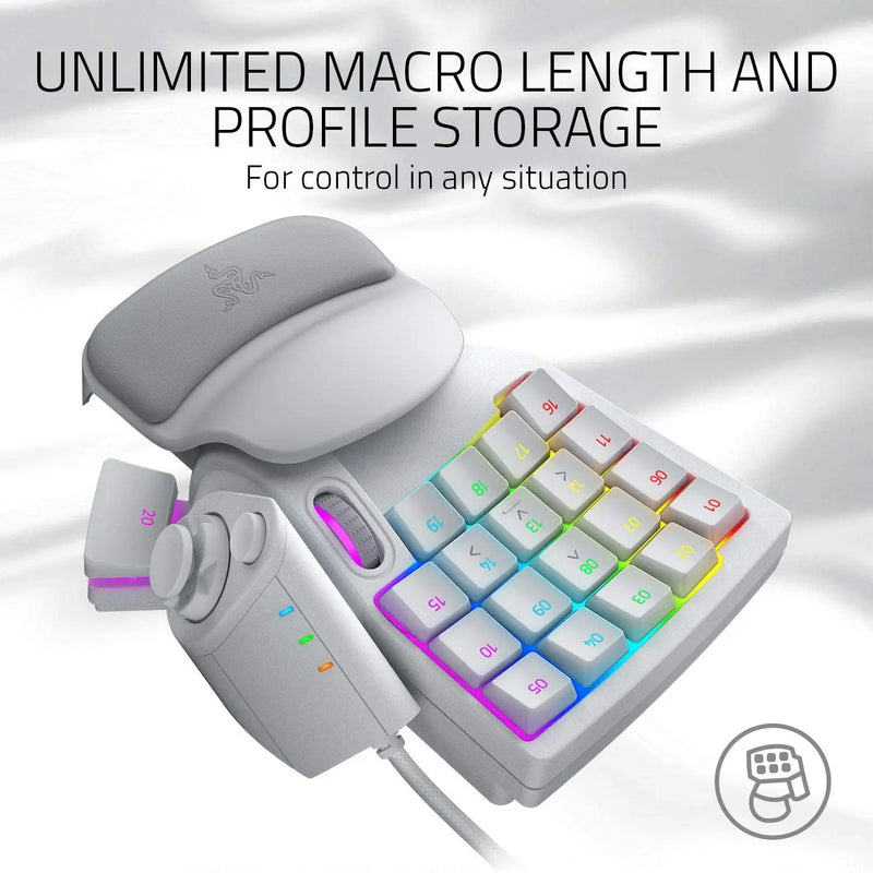 Interruptor de Teclado Razer Tartarus Pro Gaming, Chave Analógica Óptica, 32 Teclas Programáveis, Chroma Personalizável, Iluminação RGB