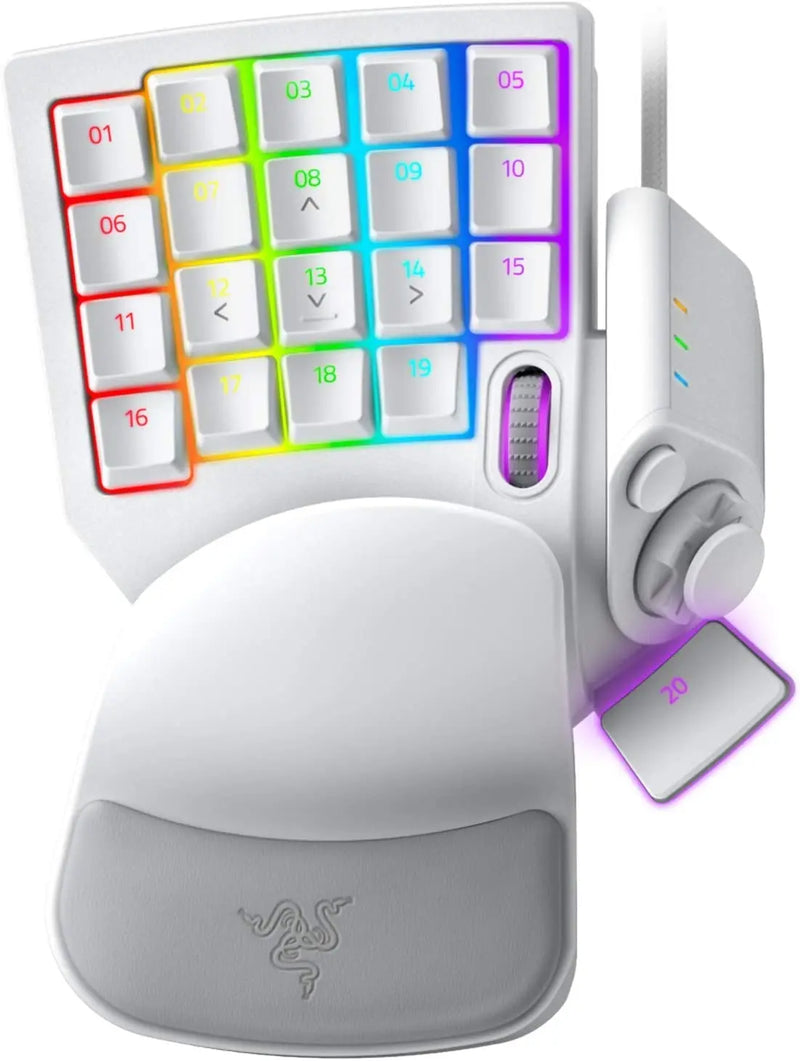 Interruptor de Teclado Razer Tartarus Pro Gaming, Chave Analógica Óptica, 32 Teclas Programáveis, Chroma Personalizável, Iluminação RGB