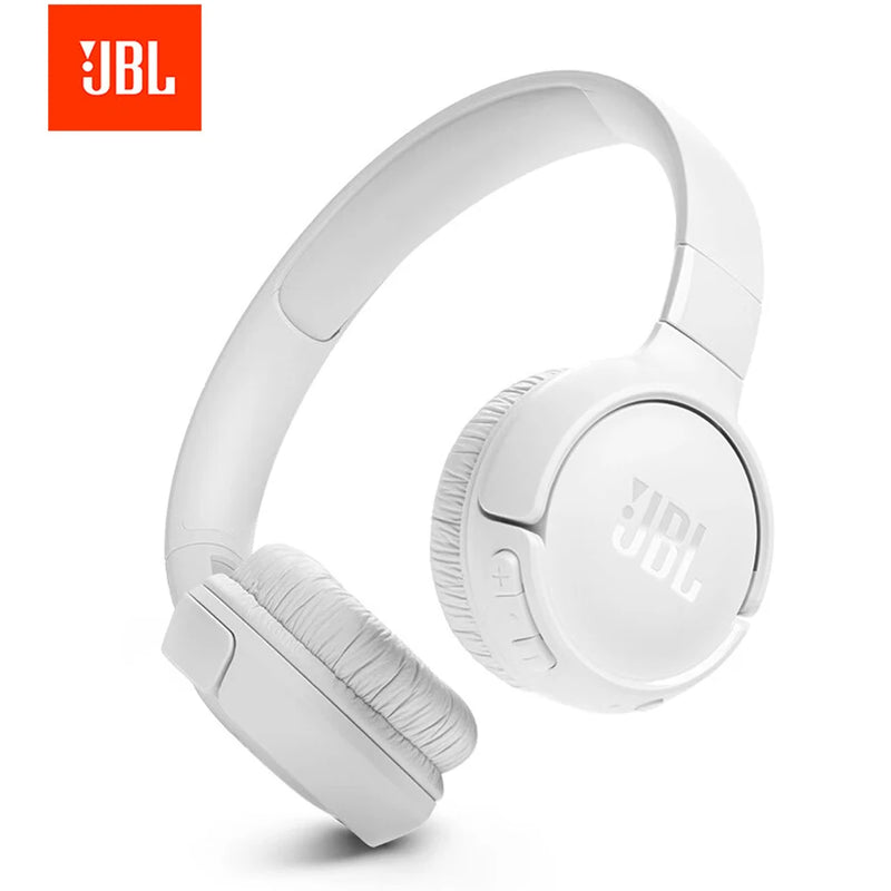 JBL-TUNE 520BT Fone De Ouvido Sem Fio Bluetooth, Bass Profundos, Fones De Ouvido Esporte Running, Microfone Mãos Livras, Fone De Ouvido Dobrável, Original, 5.3