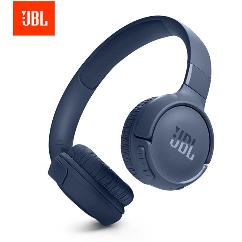 JBL-TUNE 520BT Fone De Ouvido Sem Fio Bluetooth, Bass Profundos, Fones De Ouvido Esporte Running, Microfone Mãos Livras, Fone De Ouvido Dobrável, Original, 5.3