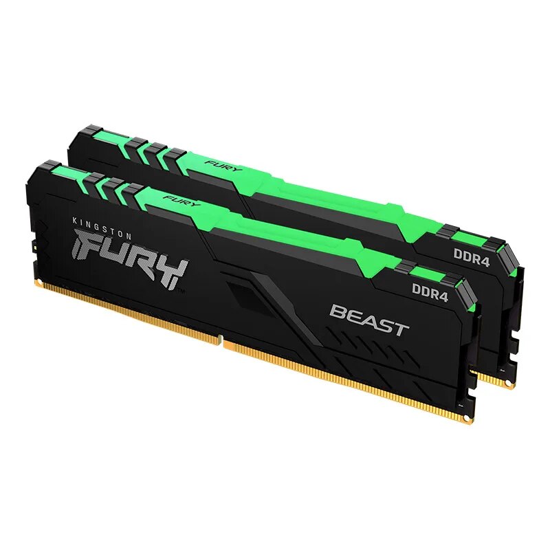 Kingston hyperx fúria ddr4 rgb de memória 2666mhz 3200mhz ddr4 cl15 1.2v dimm 8gb 16gb memoria ram para desktop