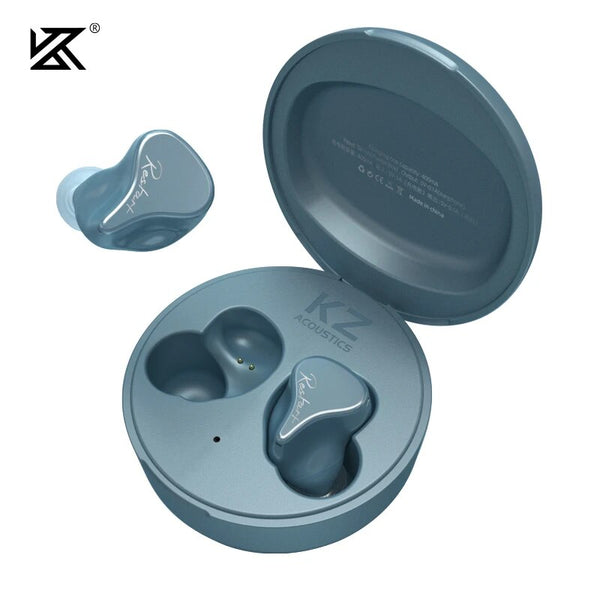 Kz sks tws verdadeiro fone de ouvido sem fio bluetooth-compatível 5.2 fones de ouvido sem fio controle de toque esporte fones de ouvido dj hifi fone de ouvido telefone