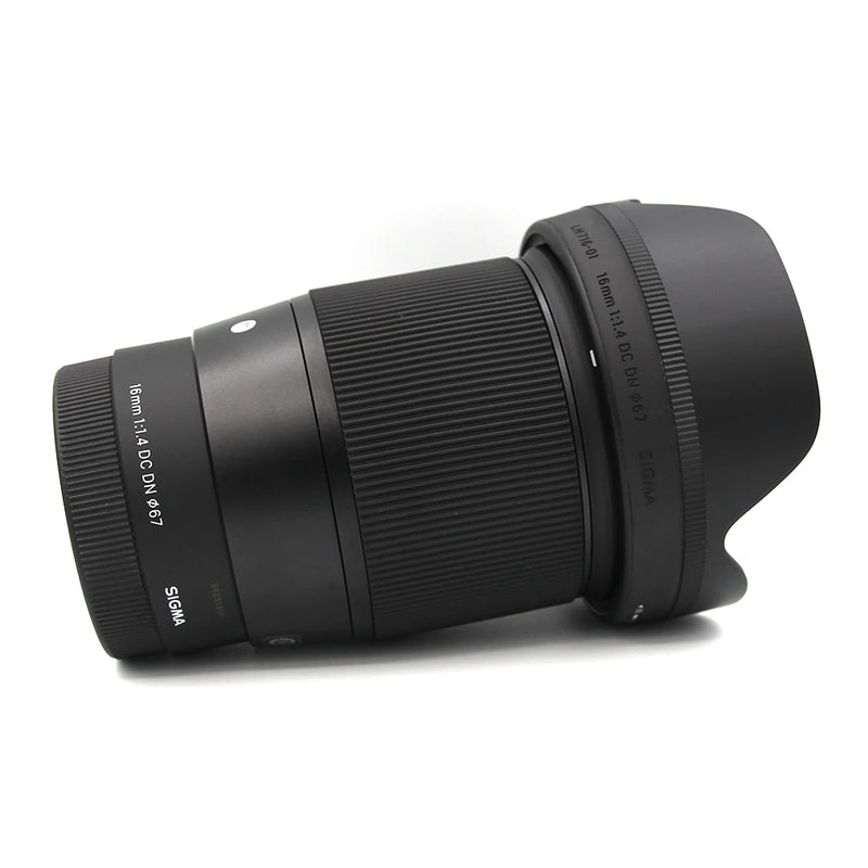 Lente DC DN Sigma-Contemporânea, Sony E Mount, Canon EF-M Mount, Fujifilm X Mount, 16mm, F1.4