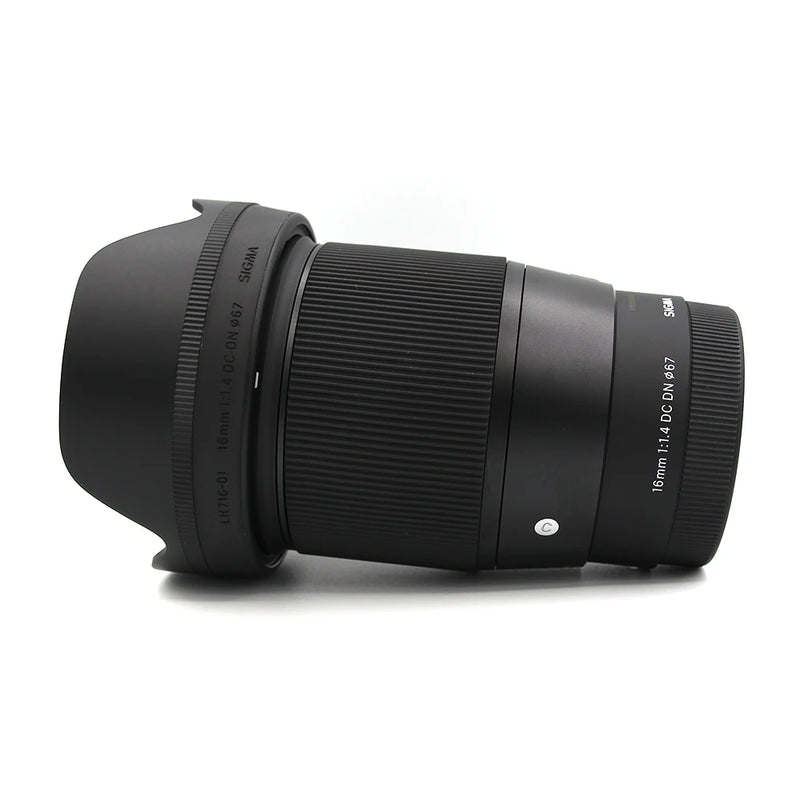 Lente DC DN Sigma-Contemporânea, Sony E Mount, Canon EF-M Mount, Fujifilm X Mount, 16mm, F1.4