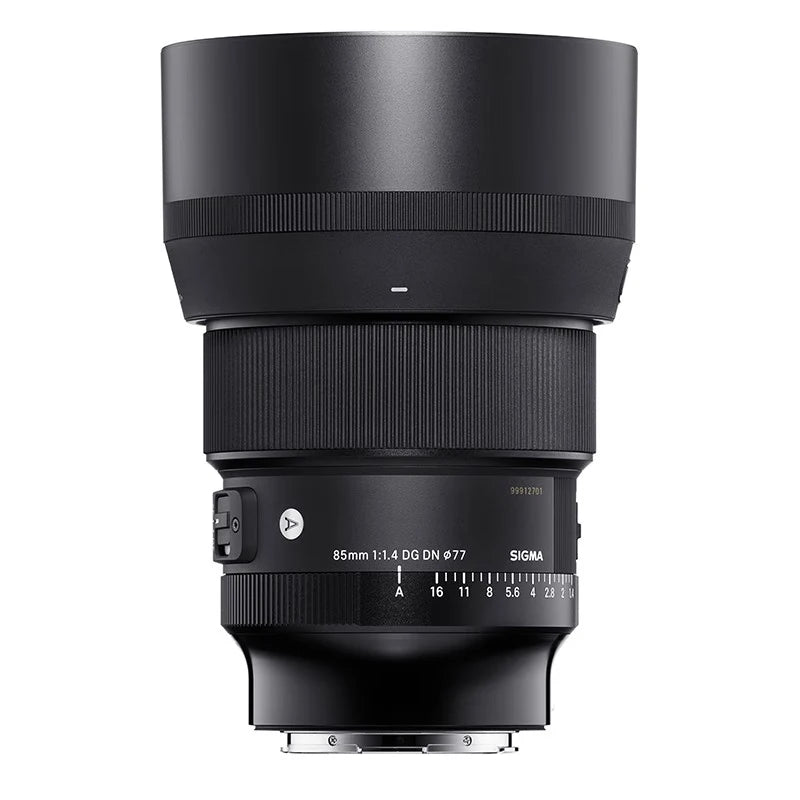 Lente de câmera sem espelho Sigma para Sony, Full Frame, Usado, 85mm, F1.4, DG, DN, A7, A7R, A7S, IV, III, II, A7C, A6400, ZV-E10