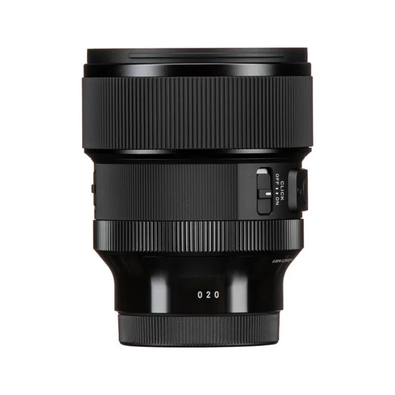 Lente de câmera sem espelho Sigma para Sony, Full Frame, Usado, 85mm, F1.4, DG, DN, A7, A7R, A7S, IV, III, II, A7C, A6400, ZV-E10