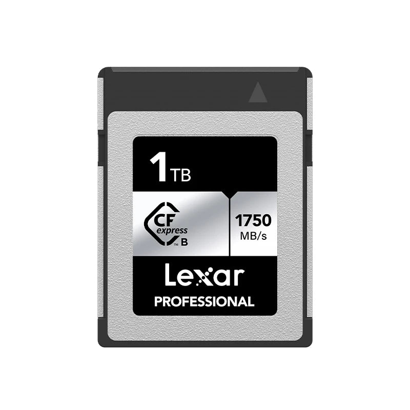 Lexar-CFExpress Type-B CF Card, 128GB, 512GB, 256GB, Alta Velocidade, 1750 Mbps, Memória 8K Profissional, Placa de Vídeo RAM, Câmera Digital