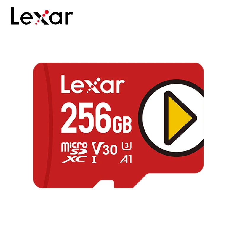 Lexar-Cartão Micro SD para Nintendo Switch, Jogo Original, Micro SDXC, Cartão TF, 128GB, A1, V10, 256GB, 512GB, V30, A2, 1TB